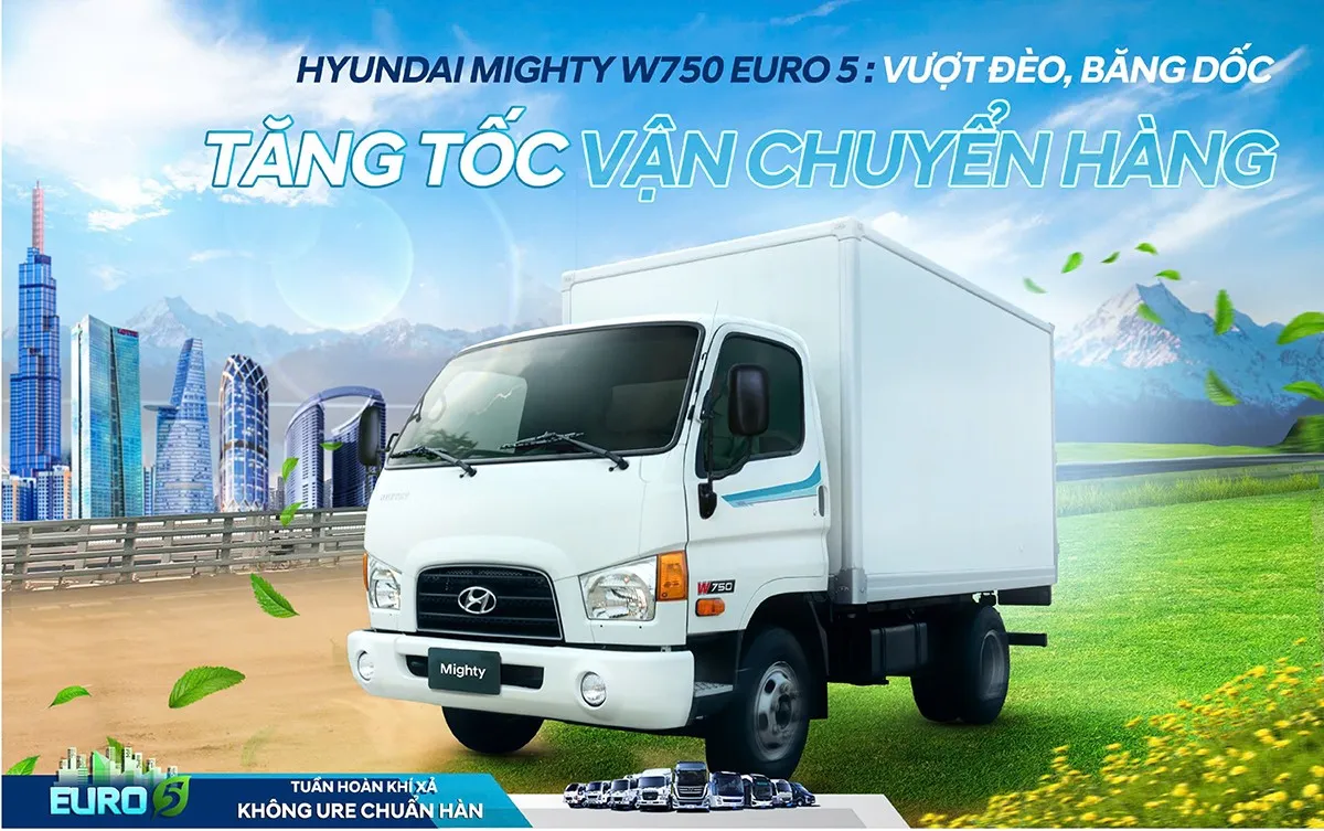 CHÍNH THỨC RA MẮT HYUNDAI MIGHTY W750 EURO 5